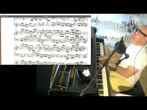 Reading Bach BWV 890, 891 Fifth Time Through
