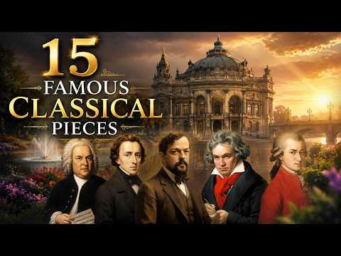 15 Most Famous Classical Music Pieces of All Time 🎼 Bach, Chopin, Beethoven, Mozart & Debussy