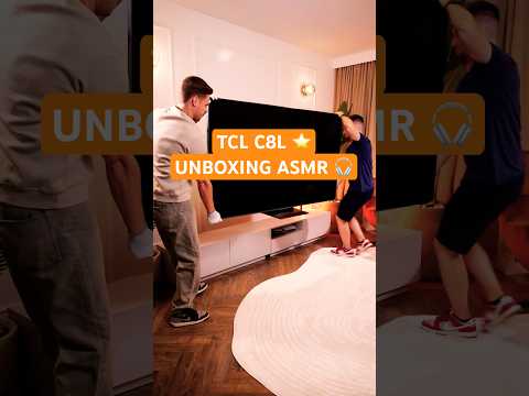 Telewizor TCL C8L SQD-Mini LED 2026 – UNBOXING ASMR!