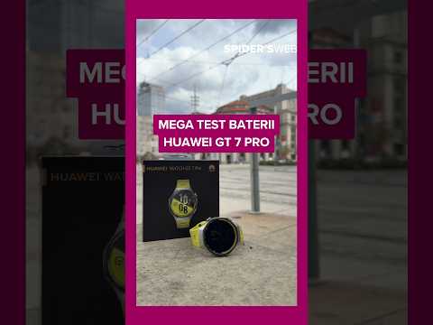 Czy ten zegarek WYTRZYMA 10 dni ostrego testu?🔌 HUAWEI WATCH GT 7 Pro zaskakuje baterią [współpraca[