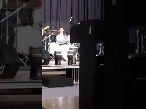 Year 7 Christmas Concert: Live Drums Archive (salvation army cover)