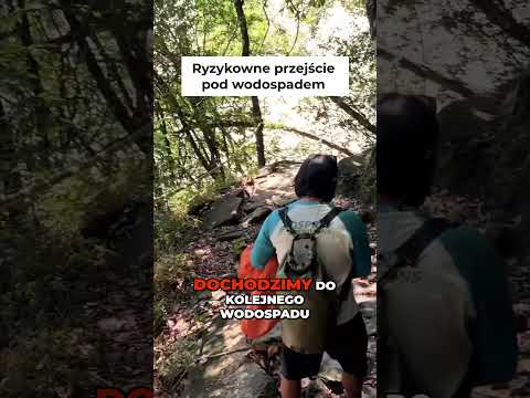 To przejście pod wodospadem podnosi tętno
