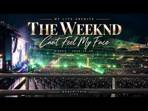 The Weeknd – Can't Feel My Face | Live in Korea 2026 (위켄드 내한공연)