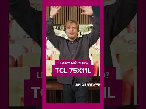 TCL X11L – lepszy niż OLED? 11 520 stref i 9000 nitów. Najlepszy Mini LED 2026? #shorts